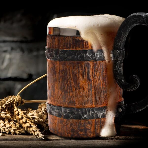 menilo Asgardian Alehouse Beer Stein – Classic Ceramic Mug - Image 5