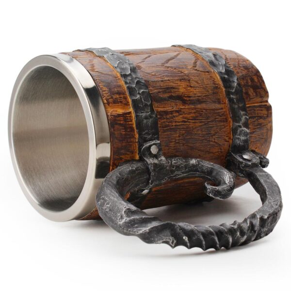 menilo Asgardian Alehouse Beer Stein – Classic Ceramic Mug - Image 6